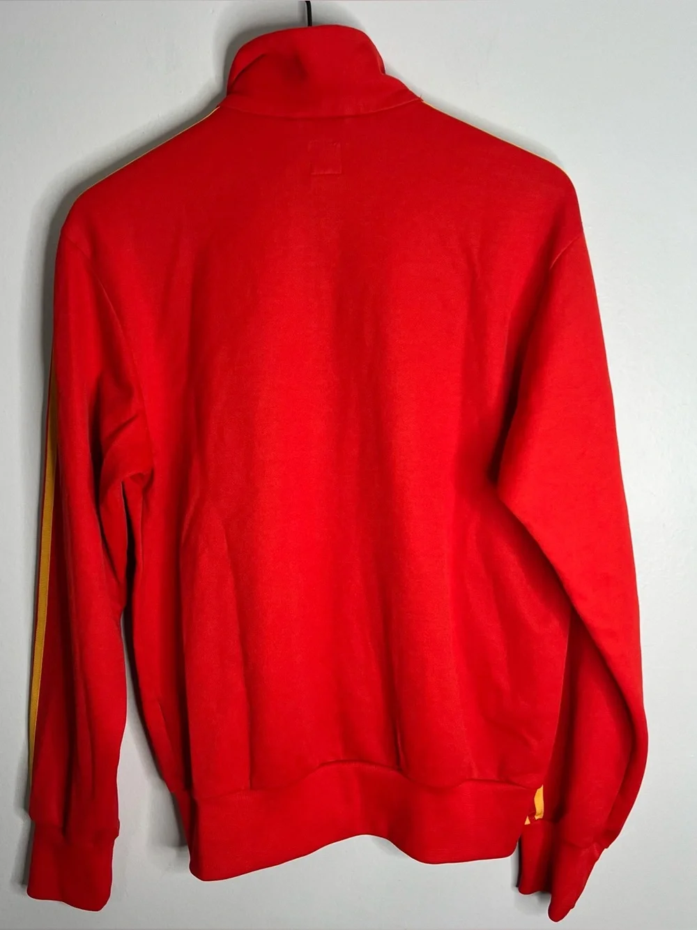 Vintage Adidas Trefoil Spain Track Jacket Mens Medium Red Football Soccer